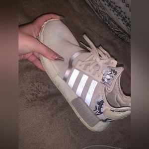 Women snake skin adidas nmd